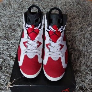 SZ 15 2014 AIR JORDAN RETRO 6 VI CARMINE SIZE 15
